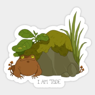 I Am Tode Sticker